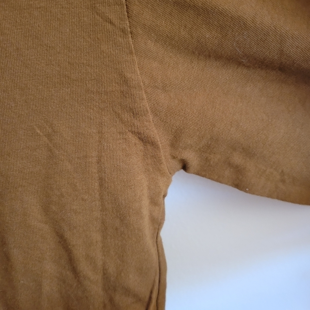 Yellowstone Long Sleeve Tee Cotton Montana Mustand Yellow Tan Large - Picture 8 of 9